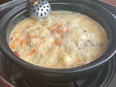 野生虫草花猪肚鸡-捞神煲汤火锅(湖滨商业街店)