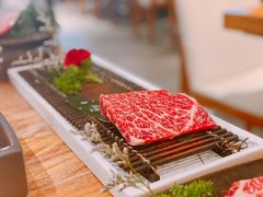 和牛雪花上脑肉-黑牛黑猪烤肉专门店(万象城店)
