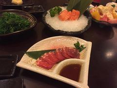 三文鱼刺身-清水日本料理铁板烧(学府路店)