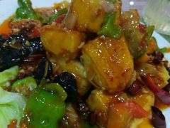 鱼香脆皮豆腐-桃子餐厅·天津菜(红星路直营店)
