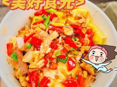 牛肉腰花二合一豆皮-周记热干面豆皮大王(桃花东街店)