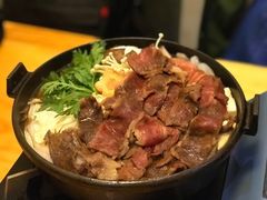 牛肉寿喜锅-水之惠鲜鱼料理(王府大街店)