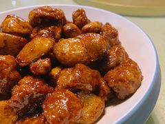 黑蒜子牛肉粒-陈傻子餐厅(世纪都会店)