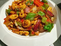 酱爆鱿鱼-佬太公海鸭·海鲜大排档(上海总店)