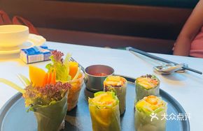 Mango Cod Spring Roll
