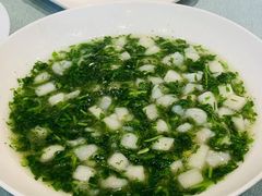 荠菜山药煨虾仁-老正兴菜馆(福州路店)