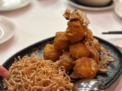 木鱼花金沙豆腐-晶荷轩(香港迪士尼乐园酒店)
