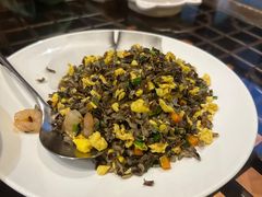 黑米虾仁炒鸡蛋-山水一号·中餐厅