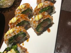 三文鱼加州卷-晶吉·居酒屋·烧鸟·生鱼饭(中山区民主广场店)