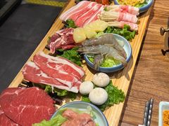 -明洞阿姨·韩式酱蟹烤肉·创意料理(三元桥店)