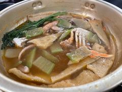 海鲜鱼饼汤-猫头鹰炸鸡