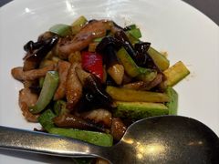 鸡枞菇炒松板肉-海立阁海鲜江浙菜(漕河泾印象城店)