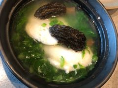 青菜羊肚菌鸡肉豆腐-半山腰·云南菜(侨福芳草地店)