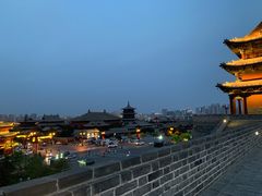-城墙带状公园-大同古城墙广场停车场
