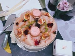日式白桃淡奶油蛋糕-小苍兰风铃草蛋糕甜品(沈阳店)