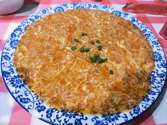 番茄拉丝鸡蛋-忆外婆徐州菜·地锅鸡·生日宴(吴庄店)
