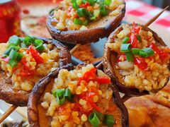 蒜蓉香菇（2串）-合为烧鸡