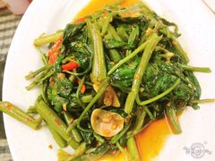 马拉盏通菜-明记烧鱼美味店
