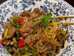 小炒黄牛肉拌面-阿大排档(长春这有山店)