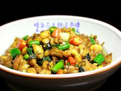 紫苏爆牛蛙-陈大锅·岳阳鱼馆·地道岳阳菜(美食街店)