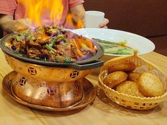 状元炒烤肉-宏状元现熬粥·京味菜(三里河店)