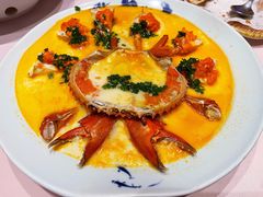 蛋羹蒸膏蟹-蟹榭(静安寺晶品商场店)