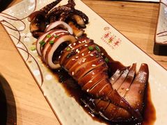 鱿鱼姿身烧-赤坂亭·M9和牛烧肉·铁板烧(合肥万象城店)