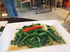 秘制虾酱炒空心菜-帕蓝·暹罗料理(曲阳店)