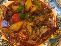 新疆大盘鸡-燕兰楼·清真西北融合菜(亚运村店)