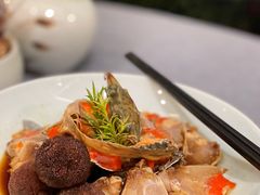 杨梅嘴红膏蟹-浙江西子宾馆·牡丹厅