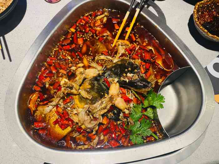味之绝热血美蛙鱼头火锅(人民东路店)-"跟老公在家临时决定来了一场说