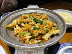 干锅有机花菜-95号酱骨·一块豆腐(展春园西路店)