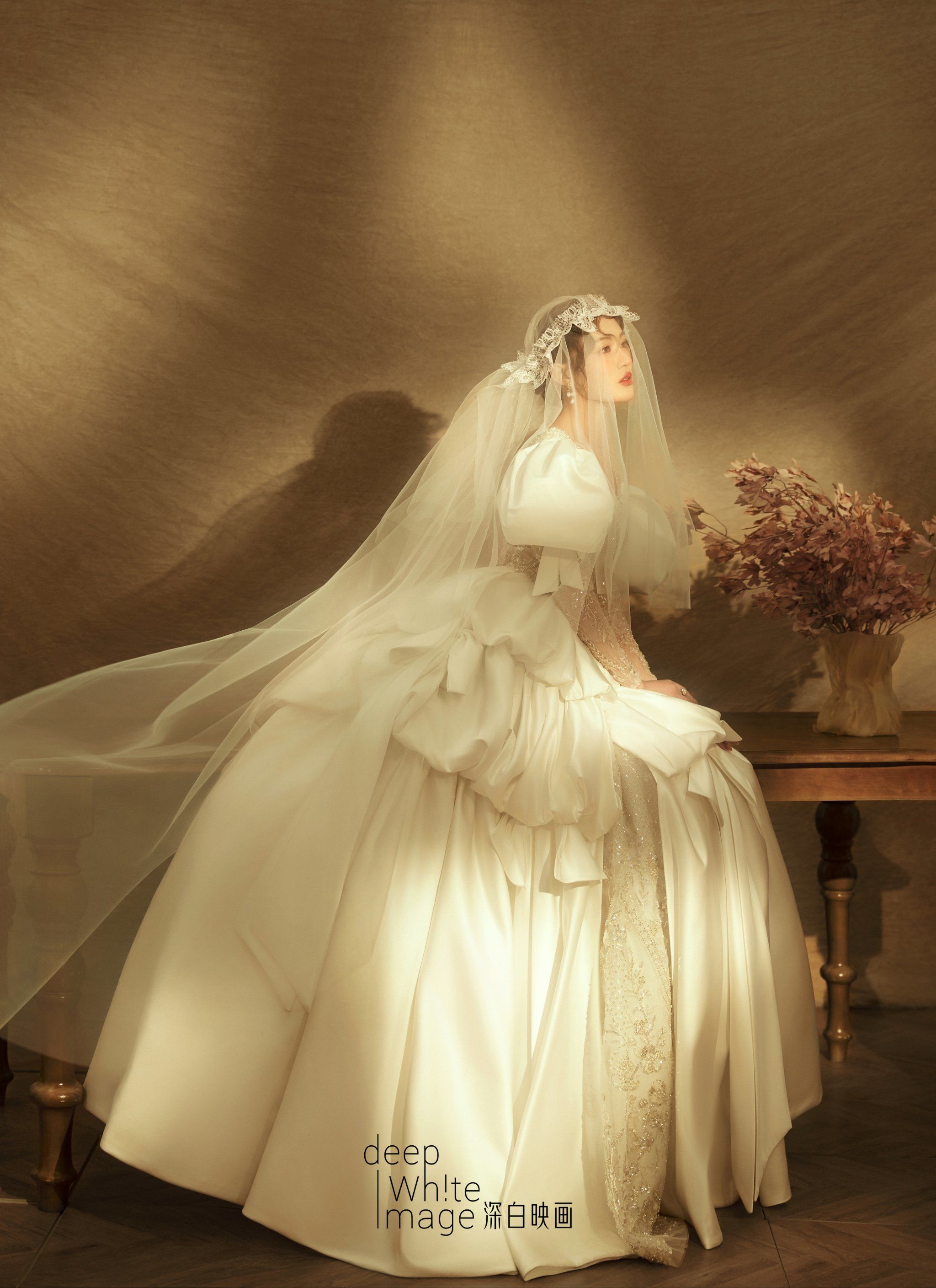 法式光影油画婚纱照推荐