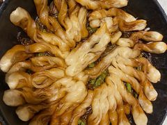 排骨豆角卷子-华盛园卷子王农家菜水库鱼