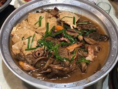 -东来菜馆•手抓海鲜家常菜•海鲜锅贴(鸽子窝店)