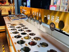 自助调料区-盡膳口福跷脚牛肉火锅(北美新天地店)