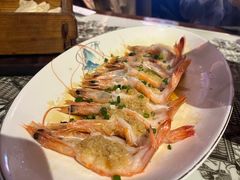 铁板蒜蓉虾-一味大院•桐庐菜传承店(春江路店)