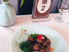 黑虎菌炒爽肉-海天楼中餐厅(吴宫泛太平洋酒店)