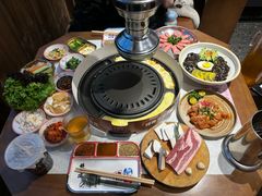 厚切黑猪猪五花-朴太院·朝鲜族炭火烤肉(民乐园总店)