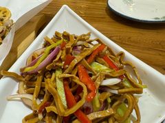-东来菜馆•手抓海鲜家常菜•海鲜锅贴(鸽子窝店)