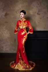 点击看大图 -HANSA韩纱婚纱礼服·龙凤褂·西装设计师集合店