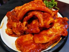 黑椒后切五花肉-韩宫宴炭火烤肉(昆山金鹰店)