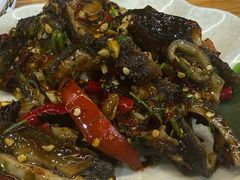 油炝毛肚-玛扎烧烤私房菜