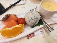 竹炭奶黄包-悦湖公馆