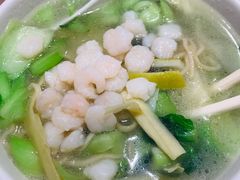 青菜虾仁面-知味观(湖滨总店)