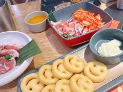 酥炸开心薯饼-新石器烤肉(百联川沙店)