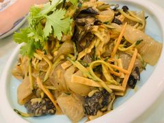 肉丝拉皮-春水锅贴·传统鲁菜(大明湖店)