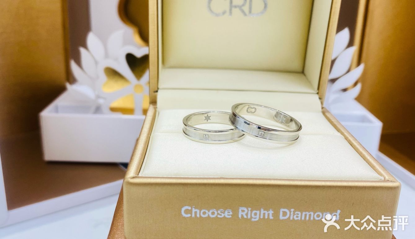 CRD克徕帝简单款对戒