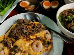滑蛋牛肉虾仁米饭-有章牛杂(石厦店)