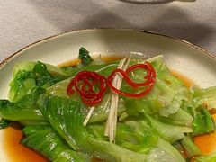 白灼罗马生菜-宏达老菜馆(东安街店)